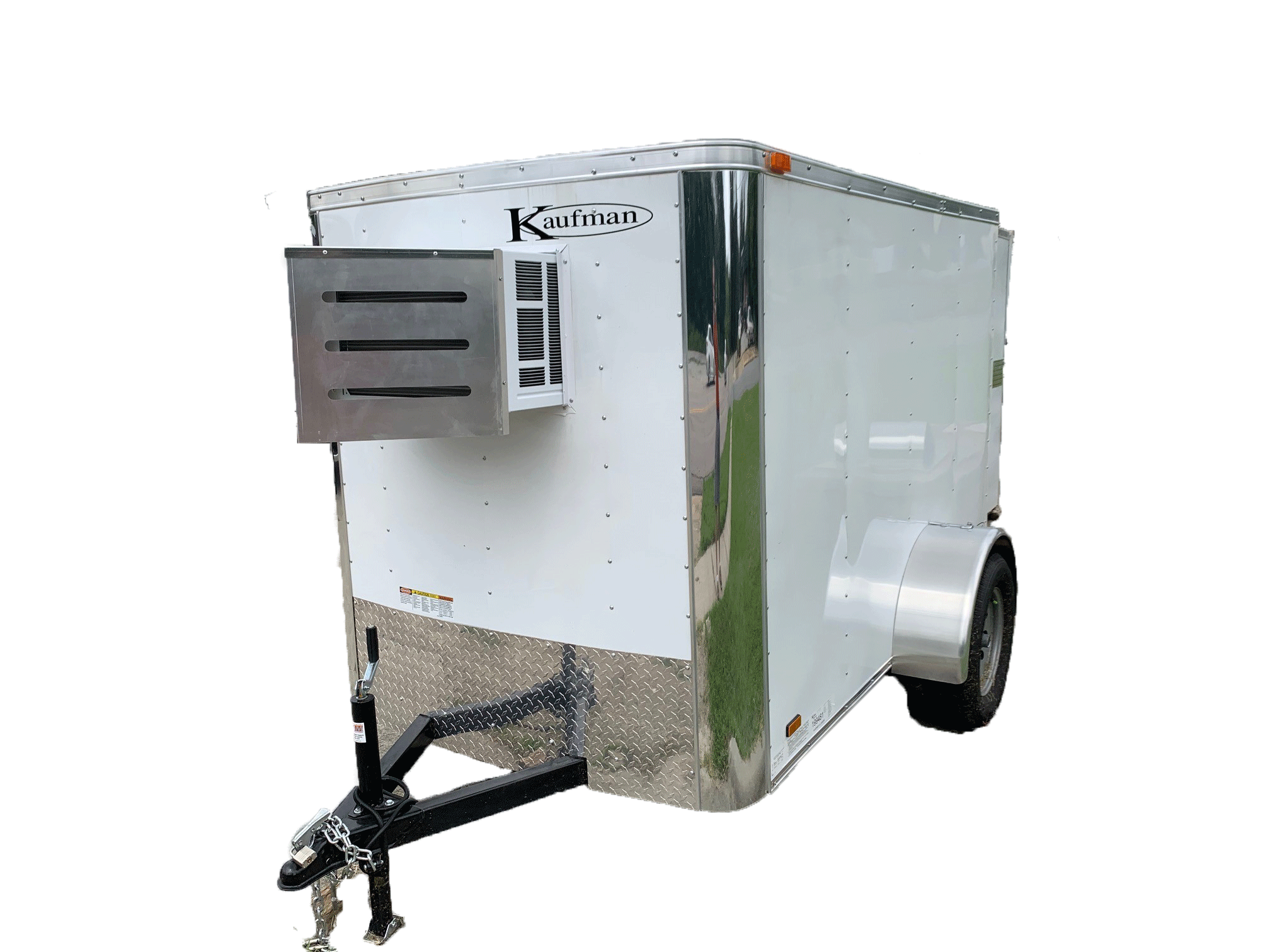 Refrigerated Bumper Pull Trailer 5'x8'